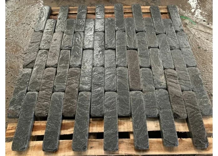 Đá chẻ quay cạnh giả cổ