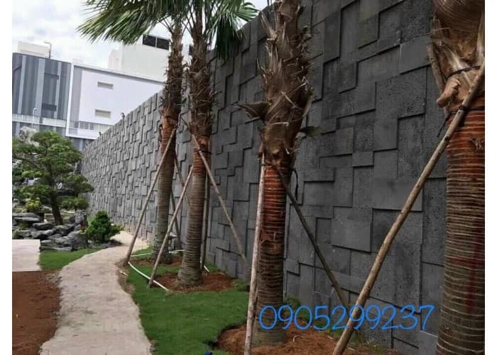 Đá Ong Xám Ốp Tường Bao